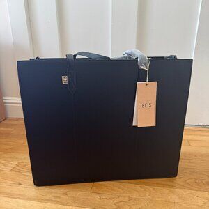 NWT Beis Large Work Tote (Black)
